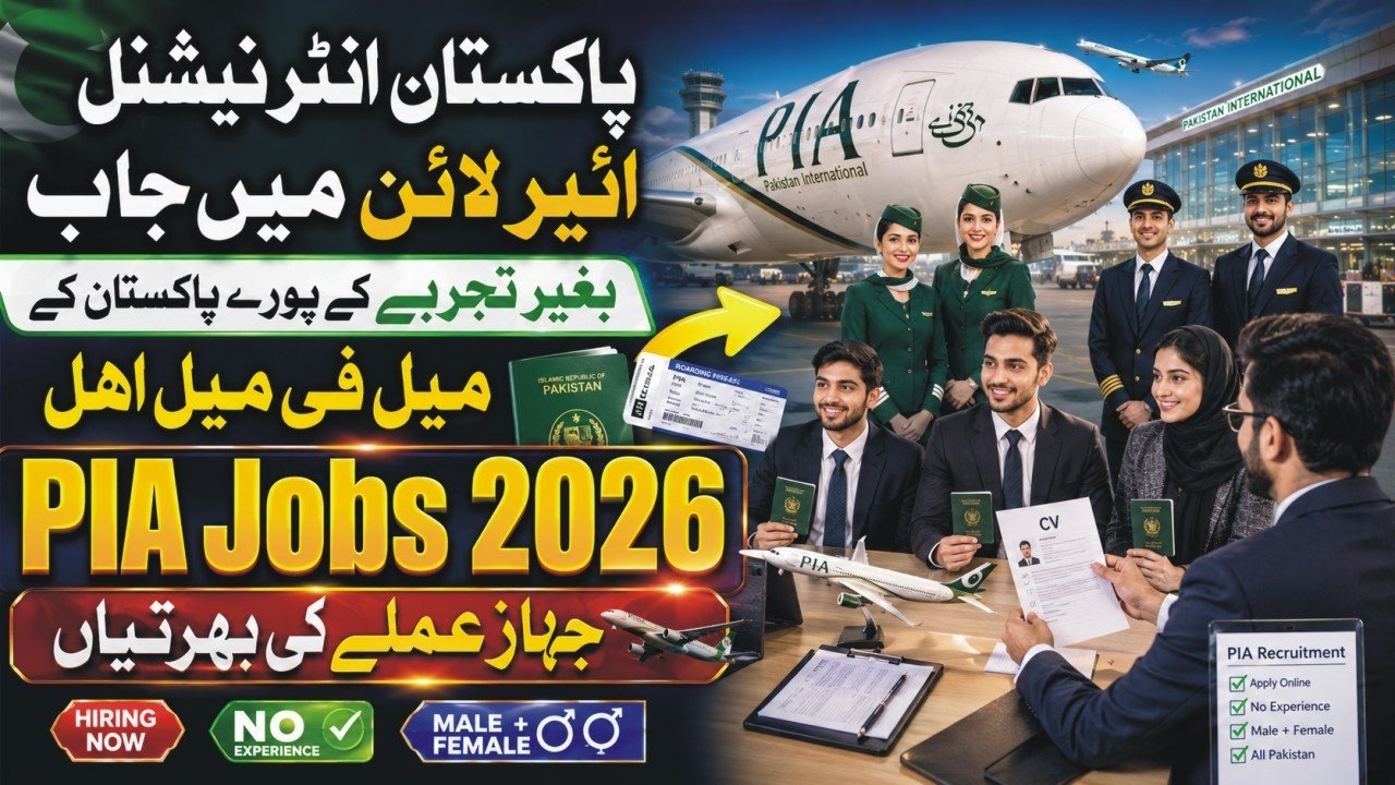 Pakistan International Airline PIA Jobs