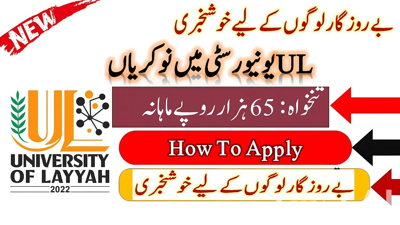 University of Layyah Jobs
