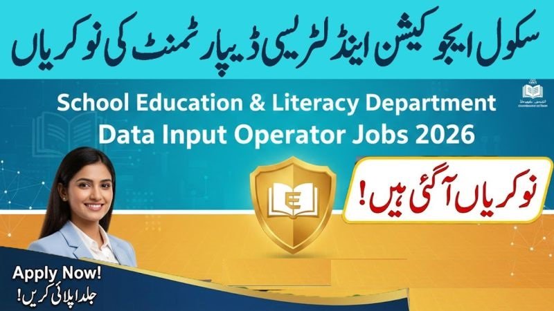 School Education & Literacy Department Sindh Jobs