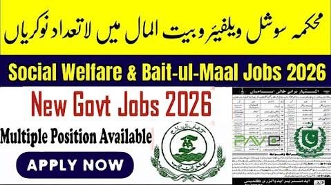 Social Welfare & Bait Ul Maal Department Jobs