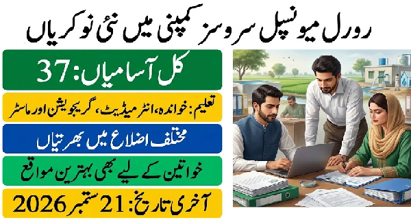 Punjab Rural Municipal Services Company PRMSC Jobs
