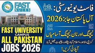 FAST University Jobs